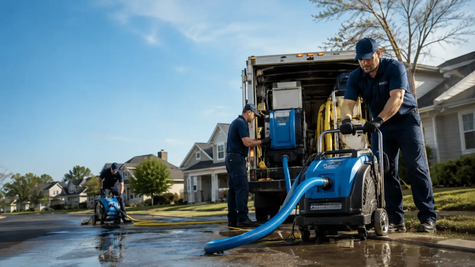 Flood Damage Cleanup in Webberville, MI